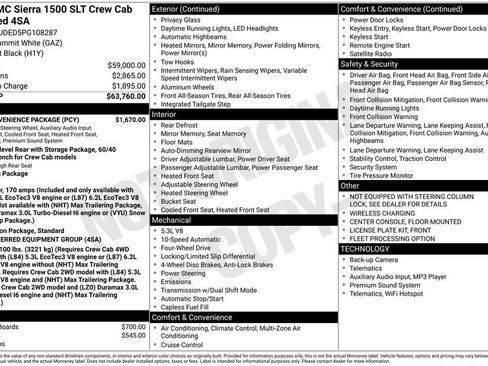 Used 2023 GMC Sierra 1500 SLT w/ SLT Convenience Package AWD/4WD image 12