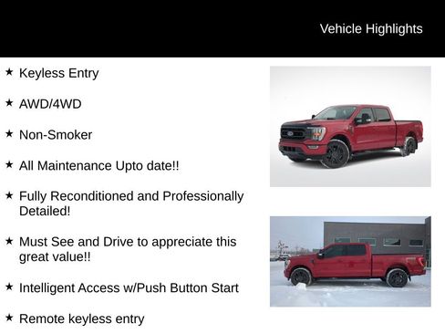 Certified 2022 Ford F150 XLT w/ Equipment Group 302A High image 31