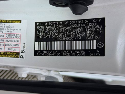 Used 2019 Lexus UX 200 FWD image 39