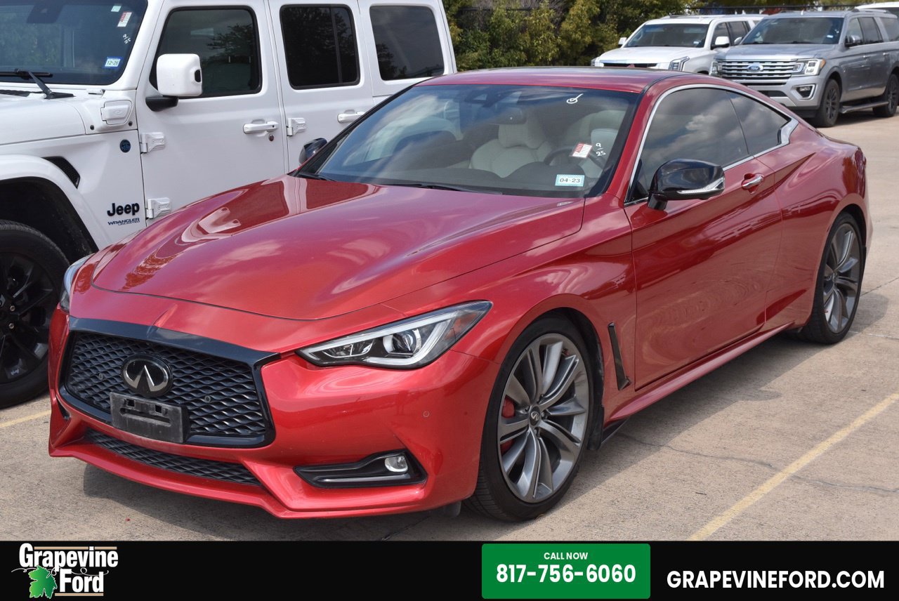 Used 2021 INFINITI Q60 Red Sport 400 w/ Proactive Package RWD image 1