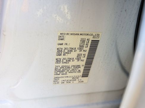 Used 2023 Nissan Titan SV image 31