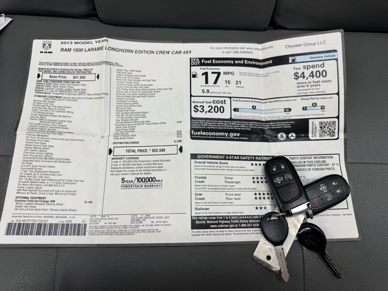 Used 2013 RAM 1500 Limited AWD/4WD image 34
