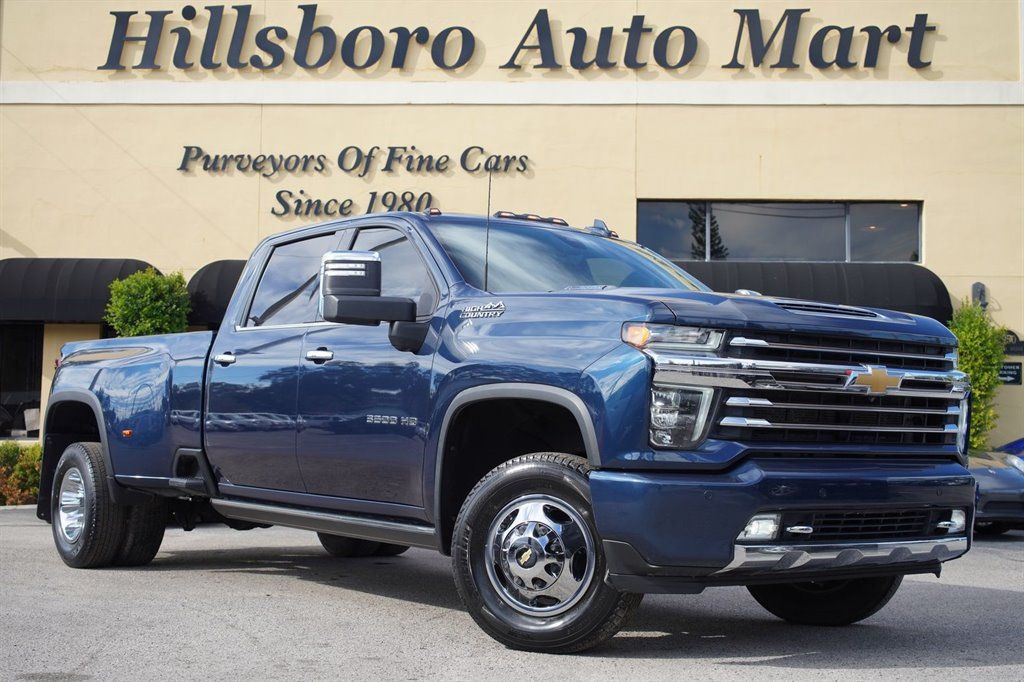 Used 2021 Chevrolet Silverado 3500 High Country w/ LPO, Hitch Package AWD/4WD image 1