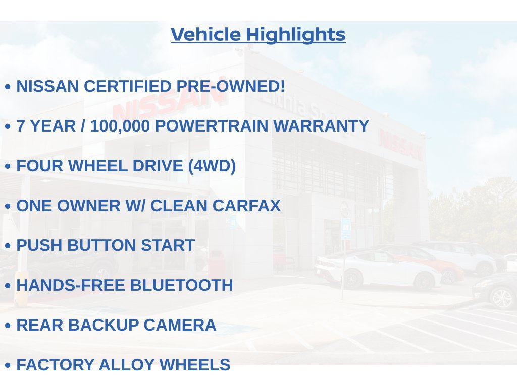 Certified 2025 Nissan Pathfinder S AWD/4WD image 31