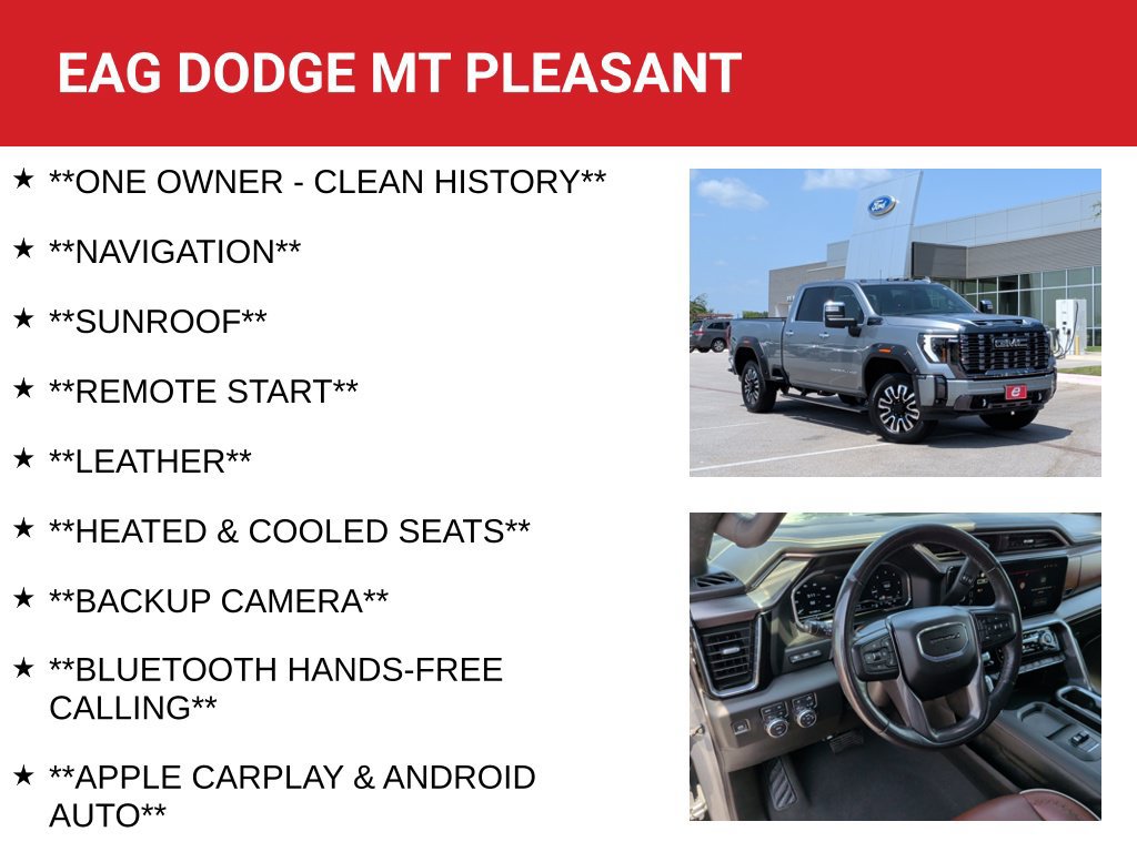 Used 2024 GMC Sierra 2500 Denali Ultimate AWD/4WD image 4