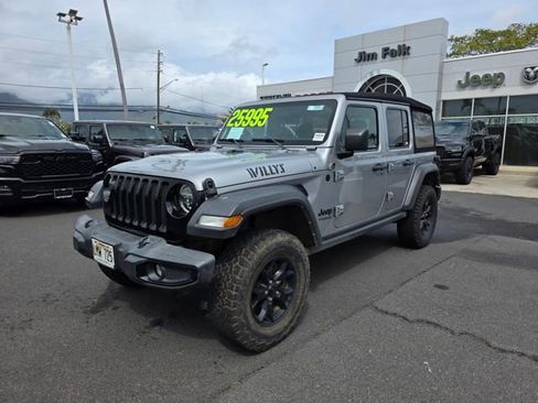 Used 2021 Jeep Wrangler Unlimited Sport image 3