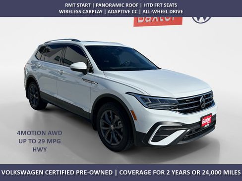 Certified 2022 Volkswagen Tiguan SE w/ Panoramic Sunroof Package image 1