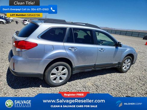 Used 2012 Subaru Outback 2.5i Premium w/ All-Weather Pkg AWD/4WD image 4