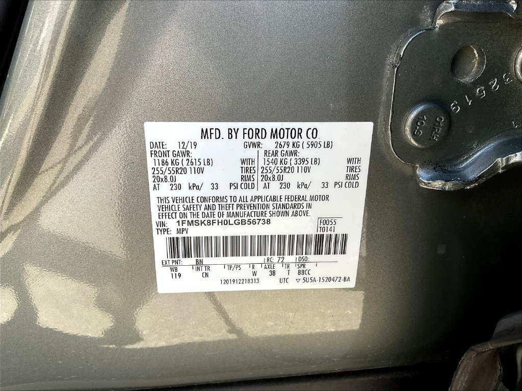 Used 2020 Ford Explorer Limited AWD/4WD image 9