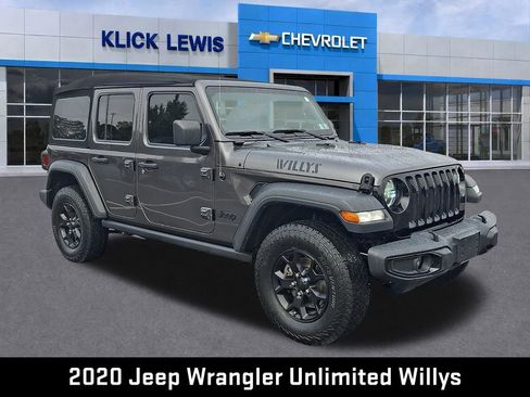 Used 2020 Jeep Wrangler Unlimited Sport AWD/4WD image 1
