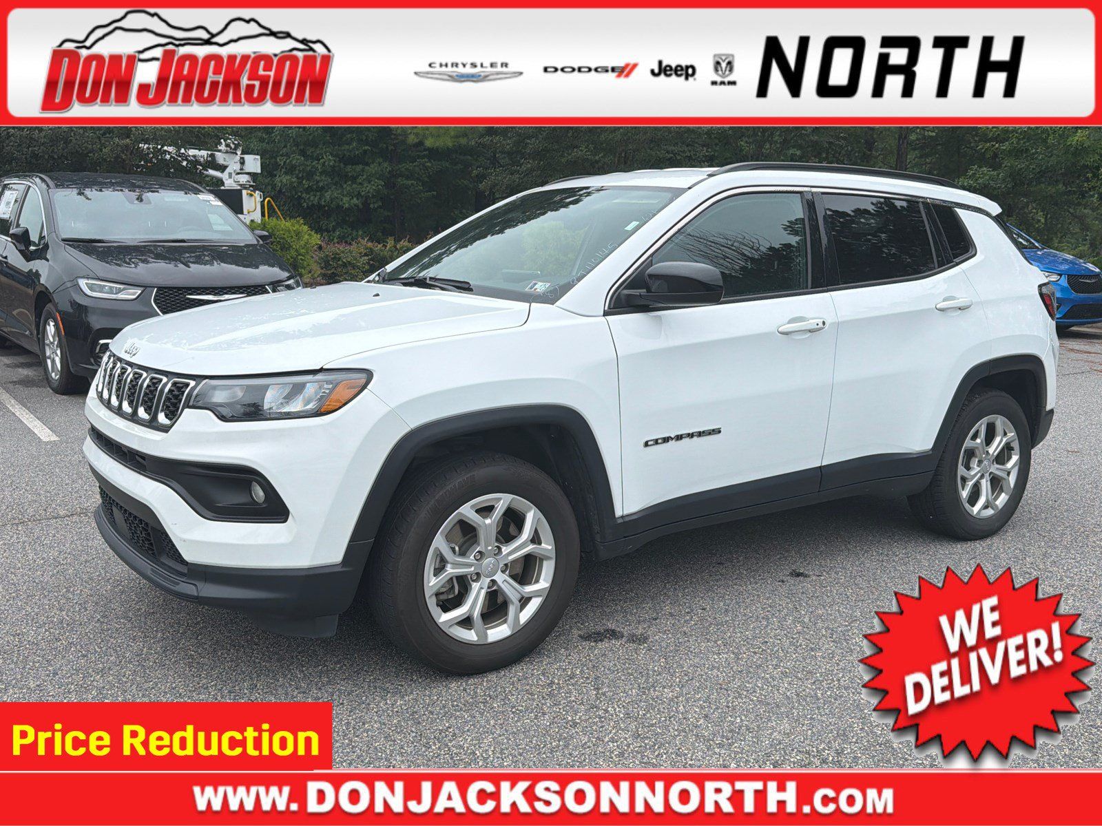 Used 2024 Jeep Compass Latitude AWD/4WD image 1