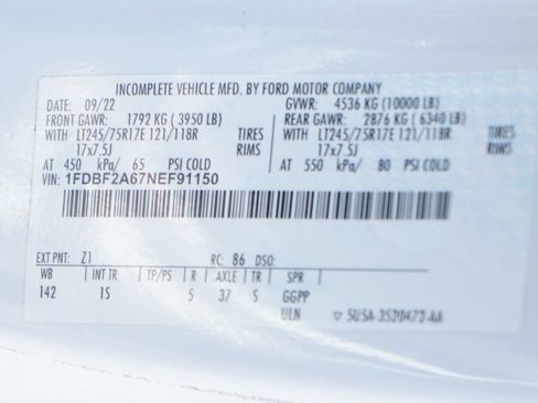 Used 2022 Ford F250 XL w/ Power Equipment Group RWD image 43