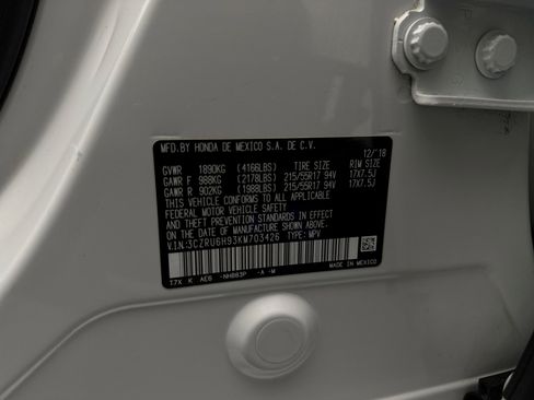 Used 2019 Honda HR-V Touring image 25