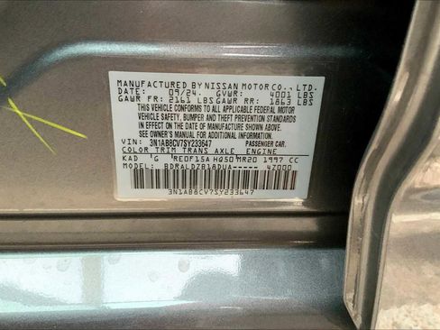Certified 2025 Nissan Sentra SV image 16