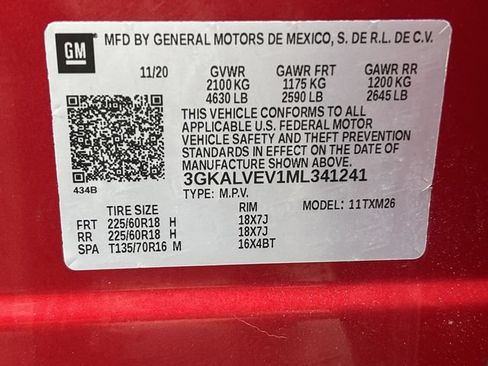 Used 2021 GMC Terrain SLT w/ Infotainment Package II AWD/4WD image 32
