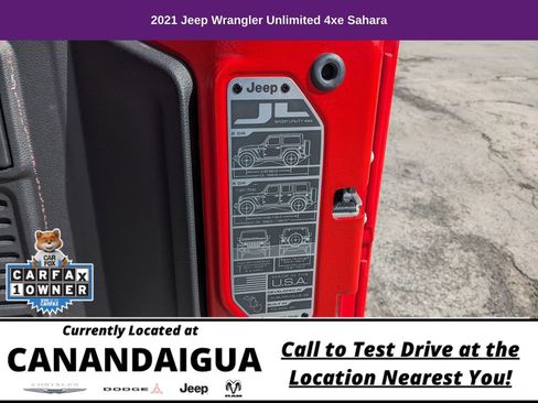 Used 2021 Jeep Wrangler Unlimited Sahara w/ Cold Weather Group AWD/4WD image 31