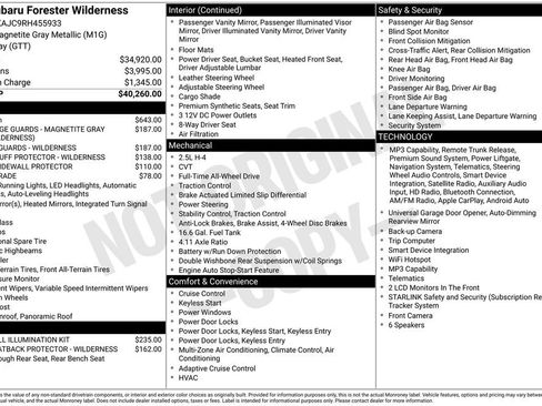 Used 2024 Subaru Forester Wilderness AWD/4WD image 1