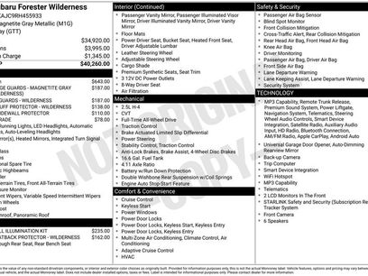Used 2024 Subaru Forester Wilderness
