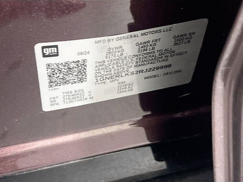 Used 2024 Chevrolet Traverse RS w/ LPO, Floor Liner Package image 33