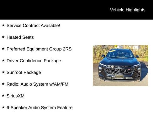 Used 2024 Chevrolet Trax RS w/ Sunroof Package image 12