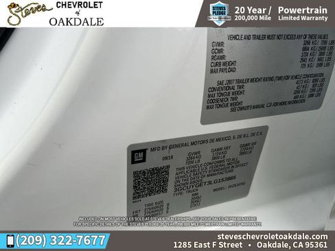 Certified 2020 Chevrolet Silverado 1500 LTZ w/ LTZ Plus Package image 38