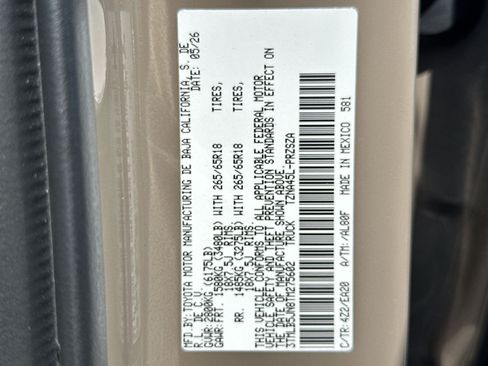 Used 2026 Toyota Tacoma TRD Sport w/ TRD Sport Premium Package AWD/4WD image 36