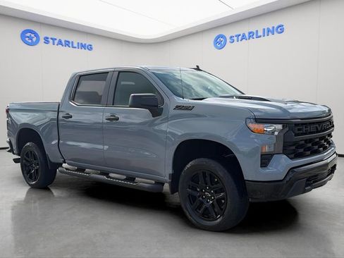 Certified 2025 Chevrolet Silverado 1500 Custom Trail Boss w/ Turbomax Blackout Package AWD/4WD image 13