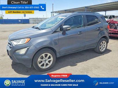 Used 2018 Ford EcoSport SE