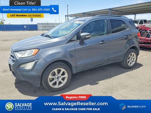 Used 2018 Ford EcoSport SE AWD/4WD image 1