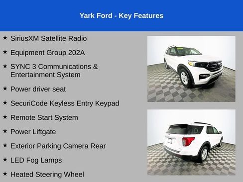 Used 2024 Ford Explorer XLT w/ Equipment Group 202A image 2