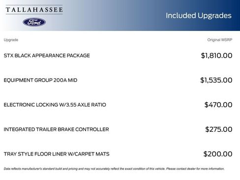 Used 2025 Ford F150 STX w/ STX Black Appearance Package image 9