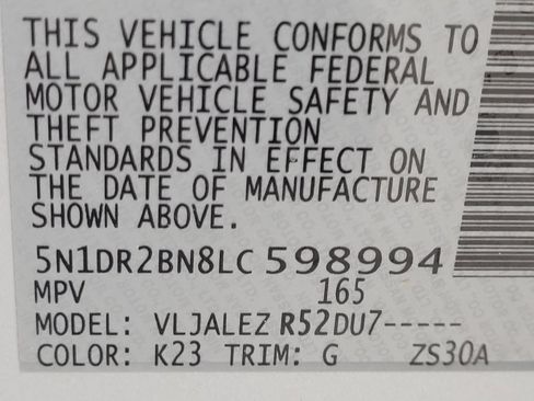 Used 2020 Nissan Pathfinder SV image 33