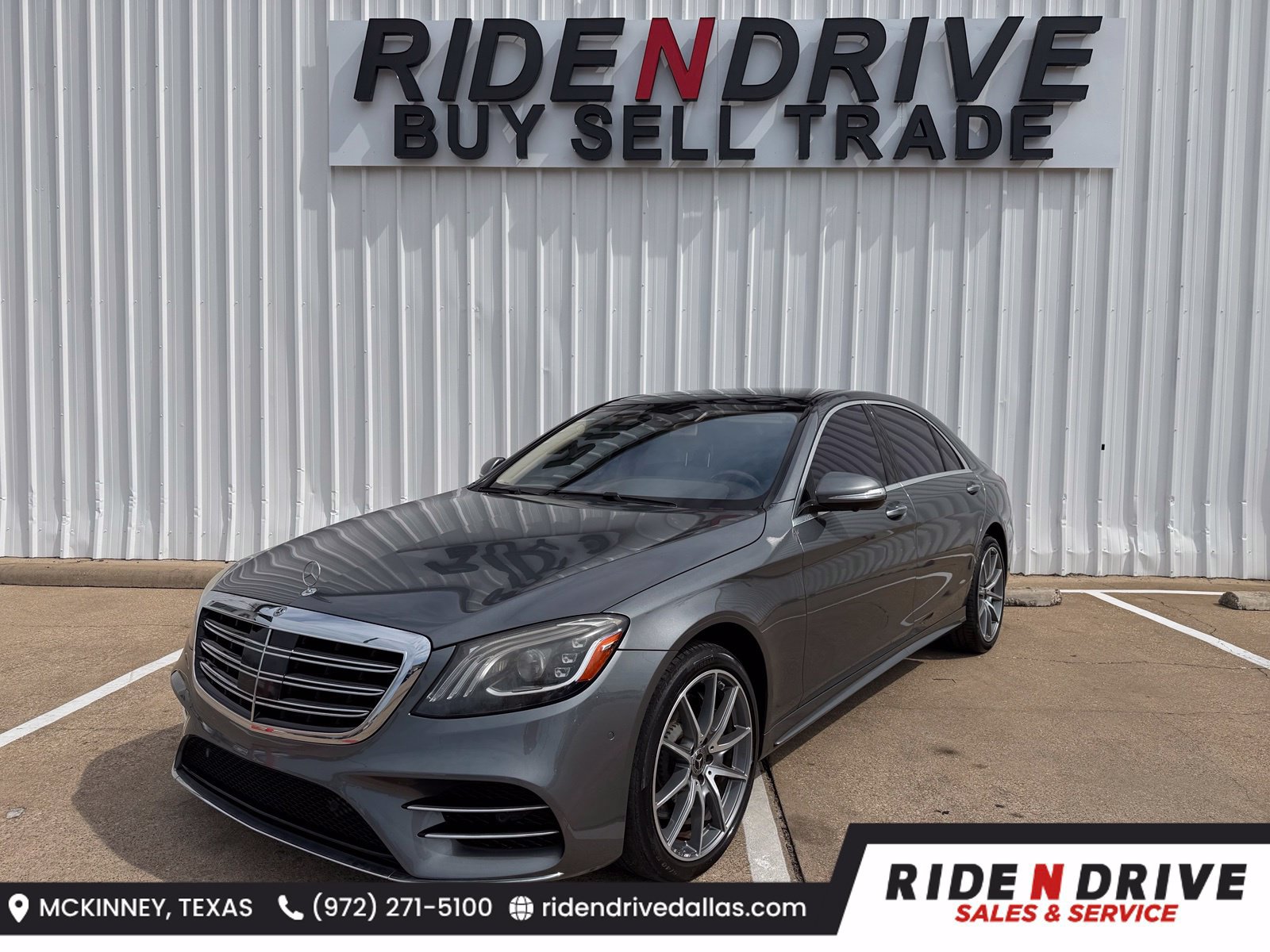 Used 2019 Mercedes-Benz S 450 Sedan image 1