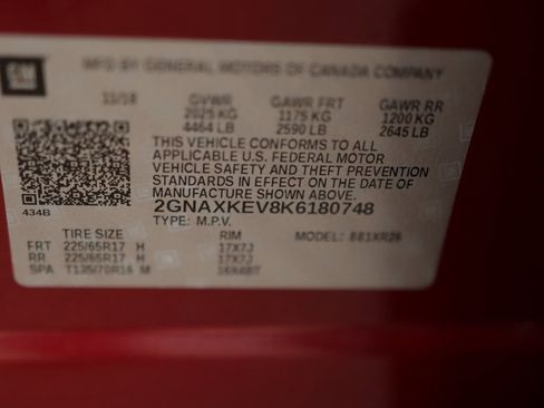 Used 2019 Chevrolet Equinox LT image 35