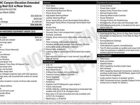 Used 2022 GMC Canyon Elevation RWD image 31