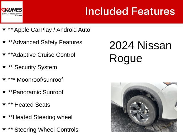 Used 2024 Nissan Rogue SV w/ SV Premium Package AWD/4WD image 4