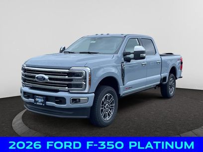 New 2026 Ford F350 Platinum w/ Platinum Plus Package