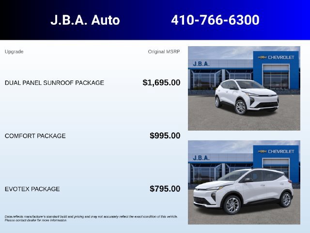 New 2027 Chevrolet Bolt LT w/ Dual Panel Sunroof Package FWD image 5