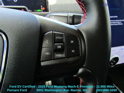 Certified 2025 Ford Mustang Mach-E Premium w/ Sport Appearance Package AWD/4WD image 36