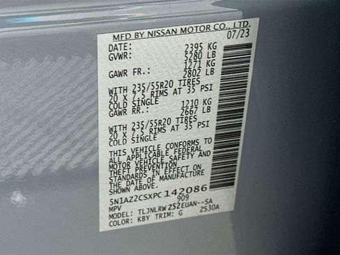 Used 2023 Nissan Murano SL image 12