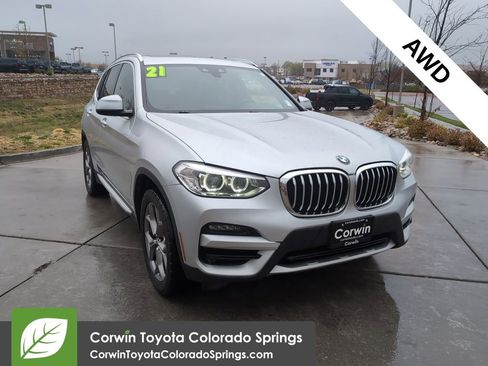 Used 2021 BMW X3 xDrive30i w/ Convenience Package AWD/4WD image 1