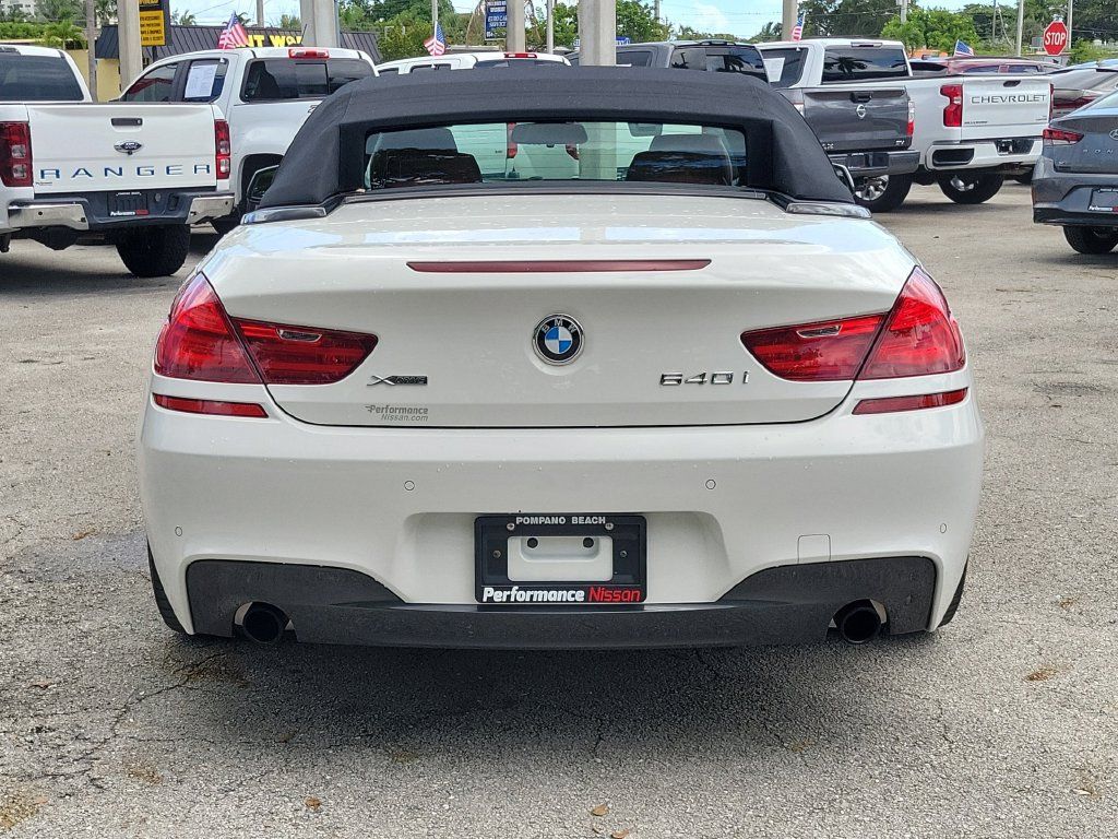 Used 2014 BMW 640i xDrive Convertible AWD/4WD image 9