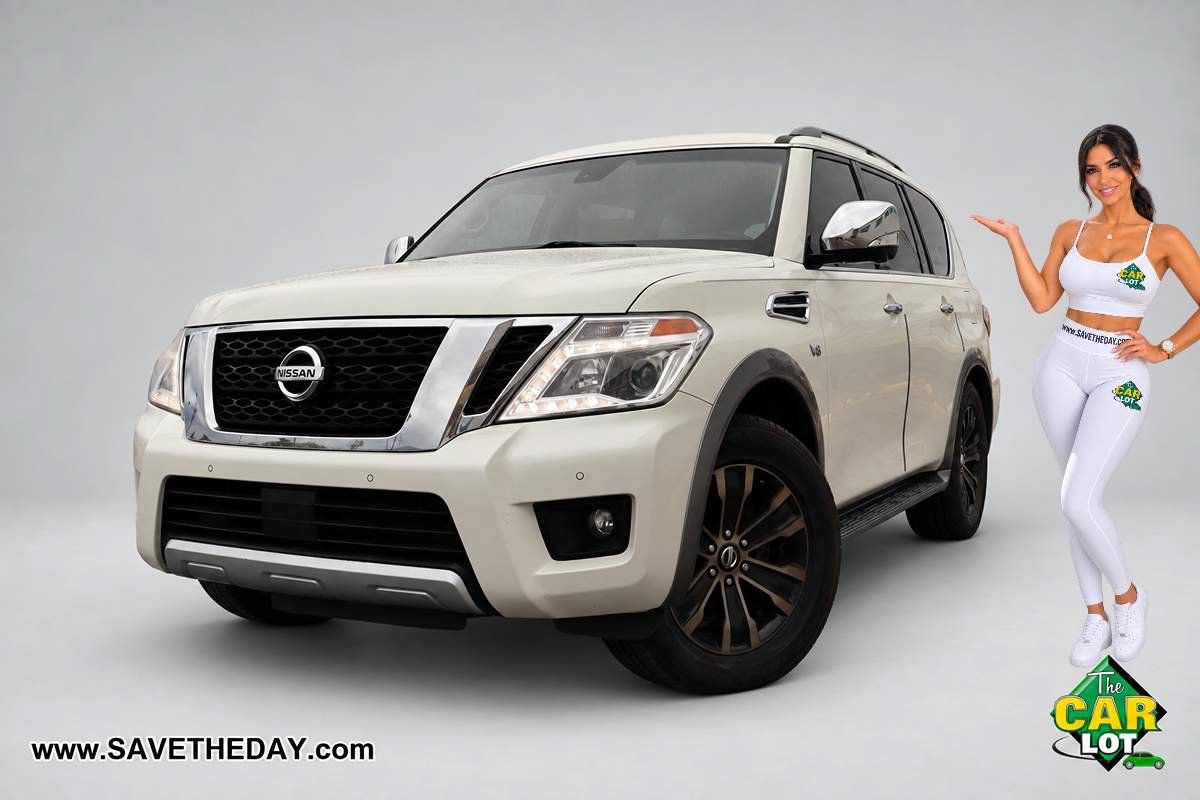 Used 2017 Nissan Armada Platinum w/ Captain Seat Package AWD/4WD image 1