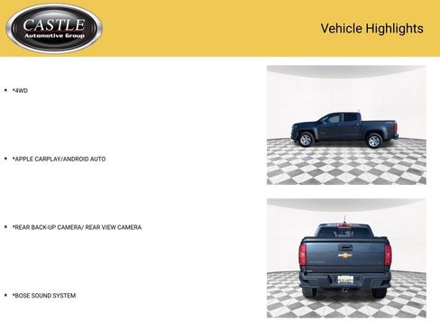 Used 2016 Chevrolet Colorado LT w/ LT Convenience Package AWD/4WD image 3