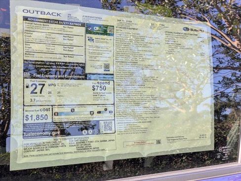 New 2026 Subaru Outback Premium image 18