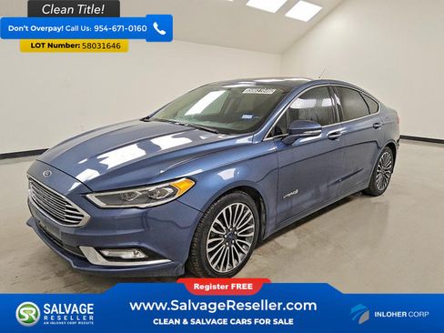 Used 2018 Ford Fusion Titanium FWD image 1