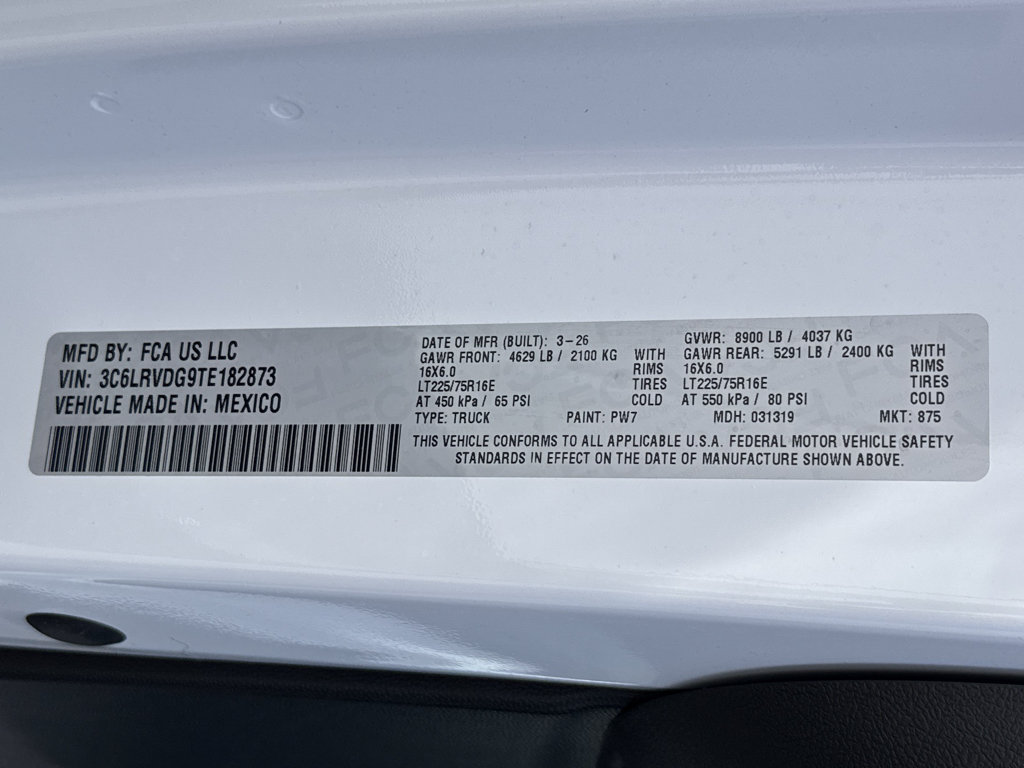 New 2026 RAM ProMaster 2500 w/ Advanced Safety Group FWD image 35