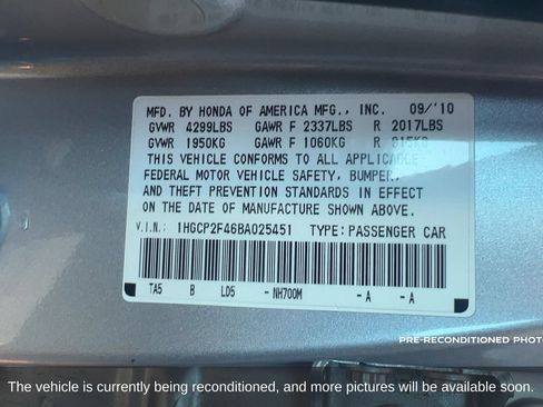 Used 2011 Honda Accord LX-P image 19