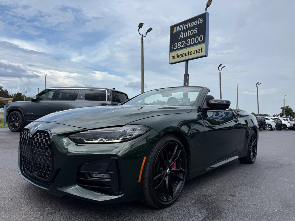 Used 2023 BMW 430i Convertible w/ M Sport Package RWD image 2