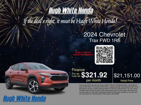 Used 2024 Chevrolet Trax RS w/ Driver Confidence Package FWD image 3